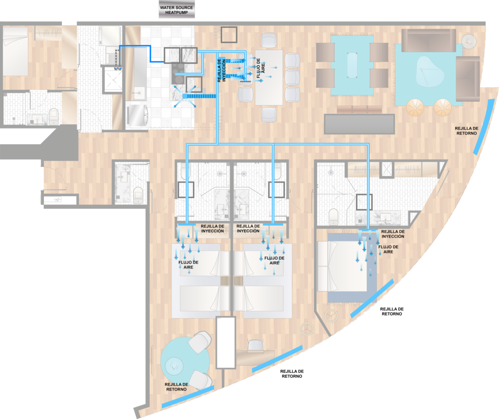 Departamento Mitikah - 3 Habitaciones